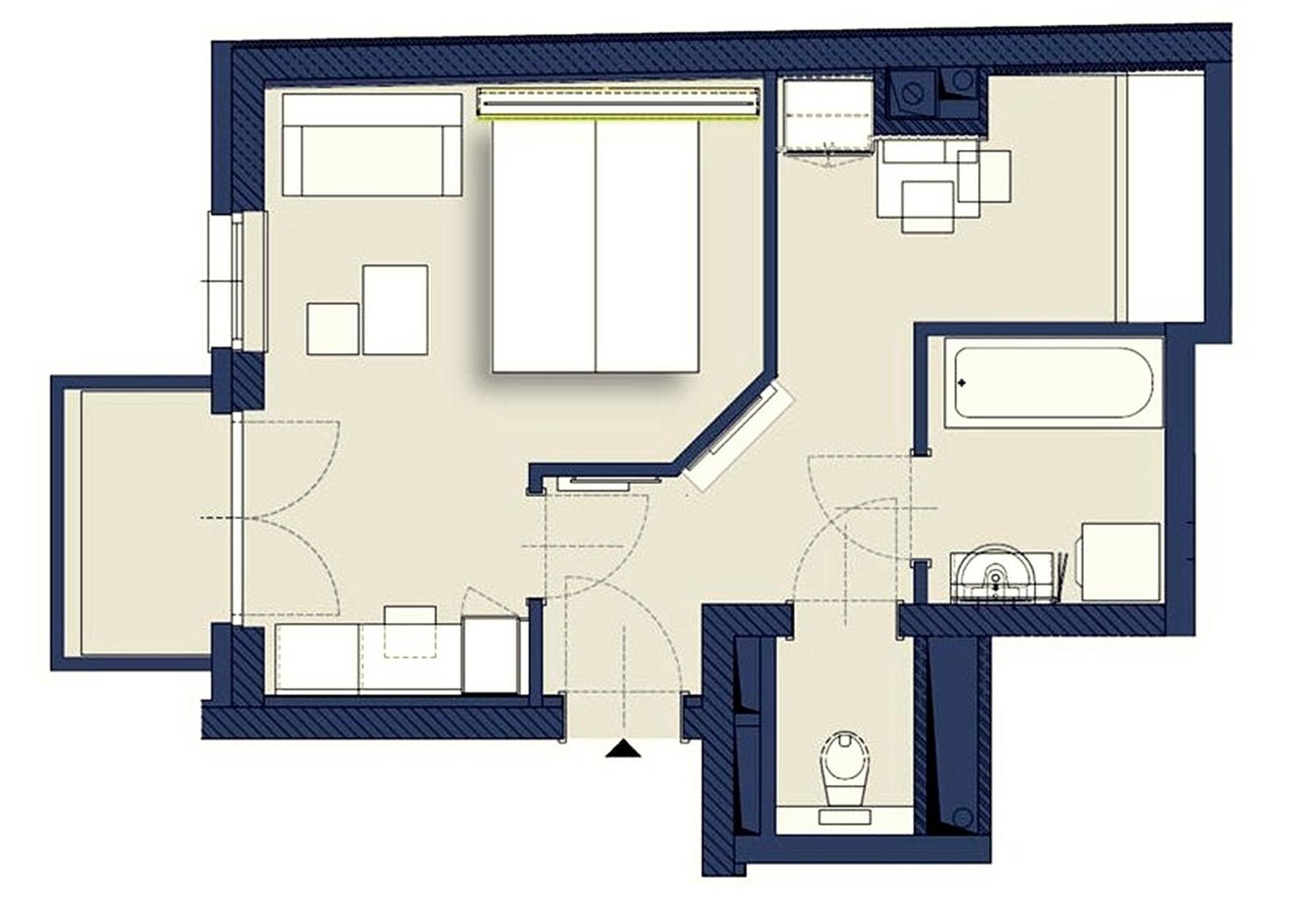 Smart Apart Living - Wien Hauptbahnhof Rom bilde