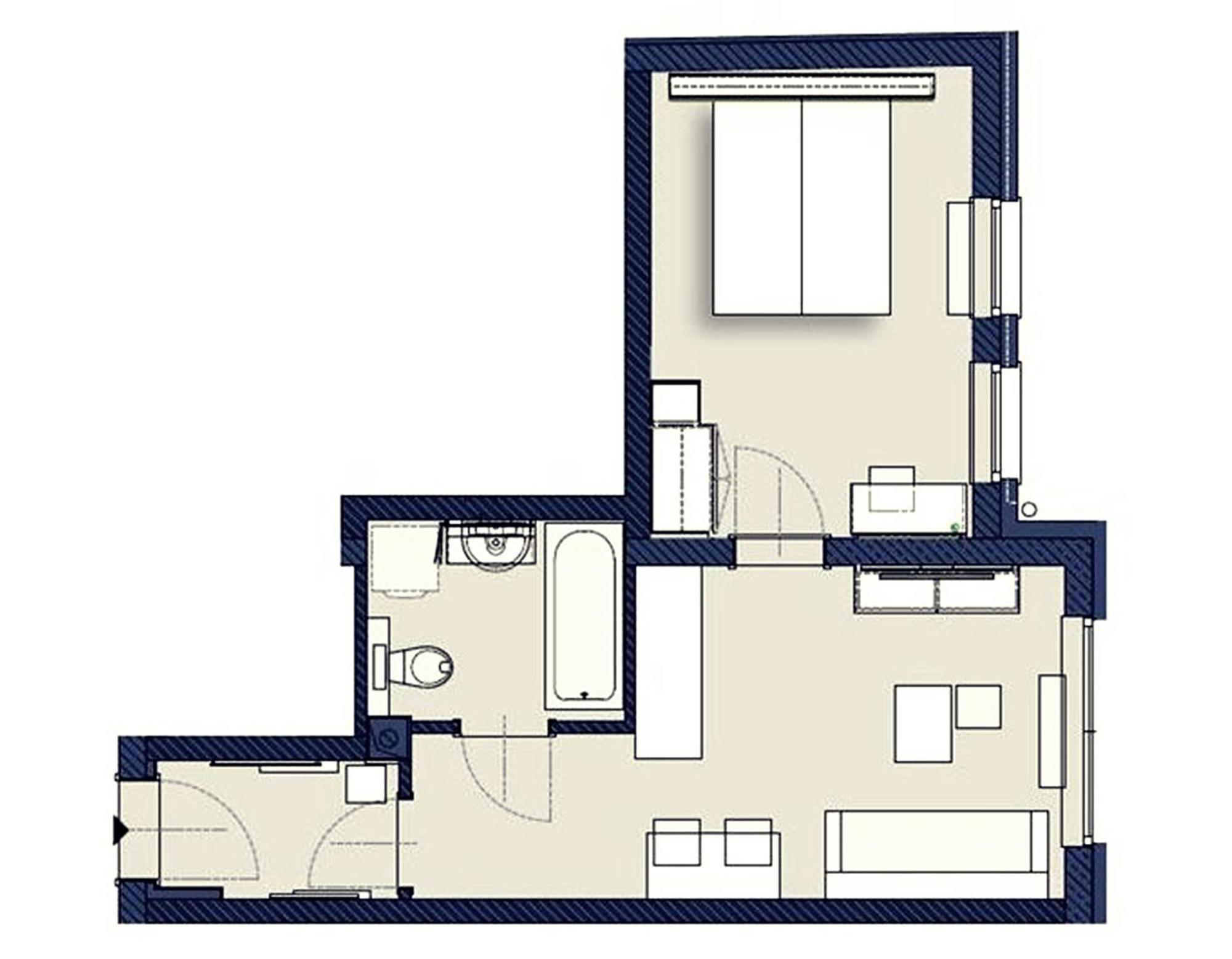 Smart Apart Living - Wien Hauptbahnhof Rom bilde