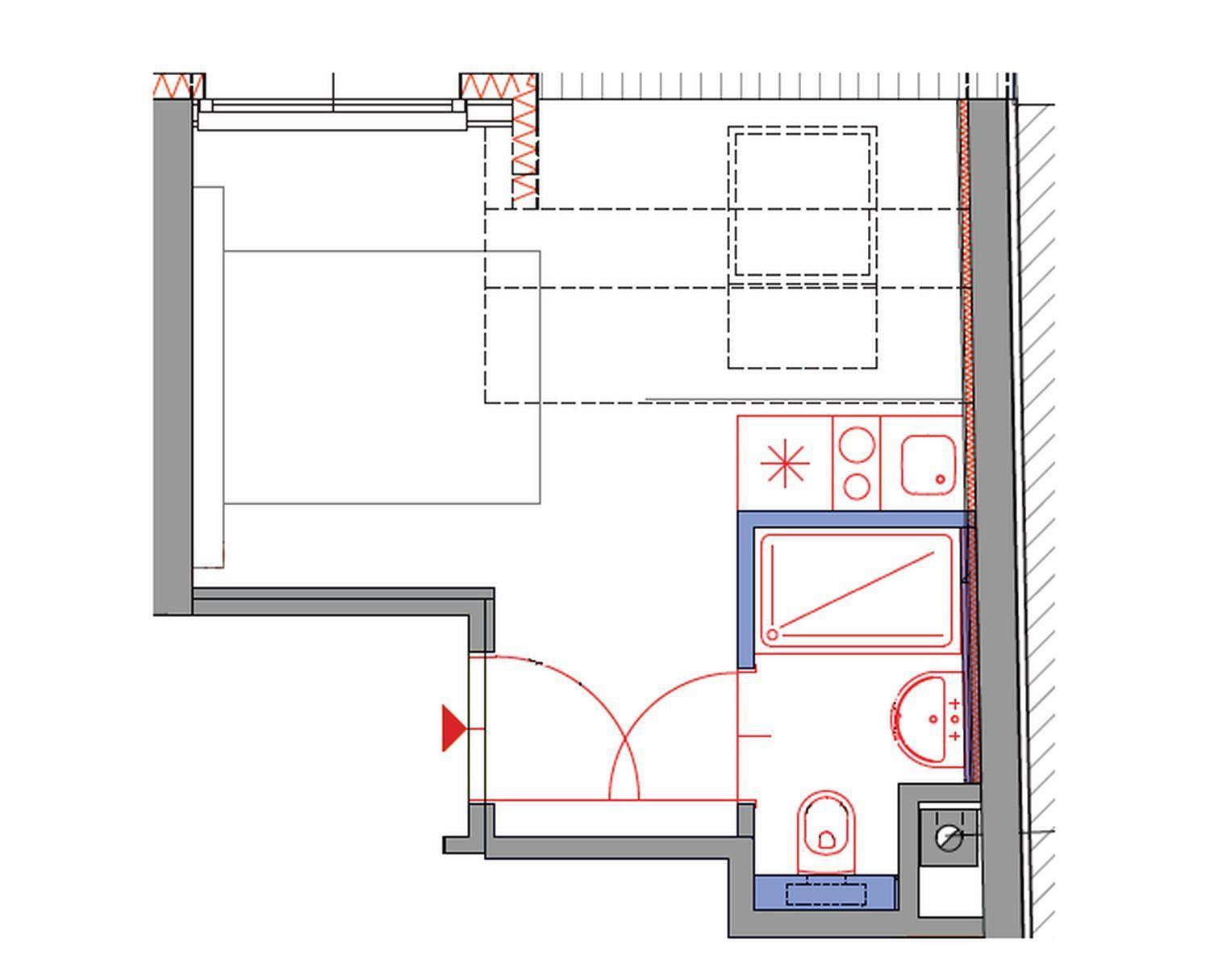 Smart Apart Living - Wien Hauptbahnhof Rom bilde